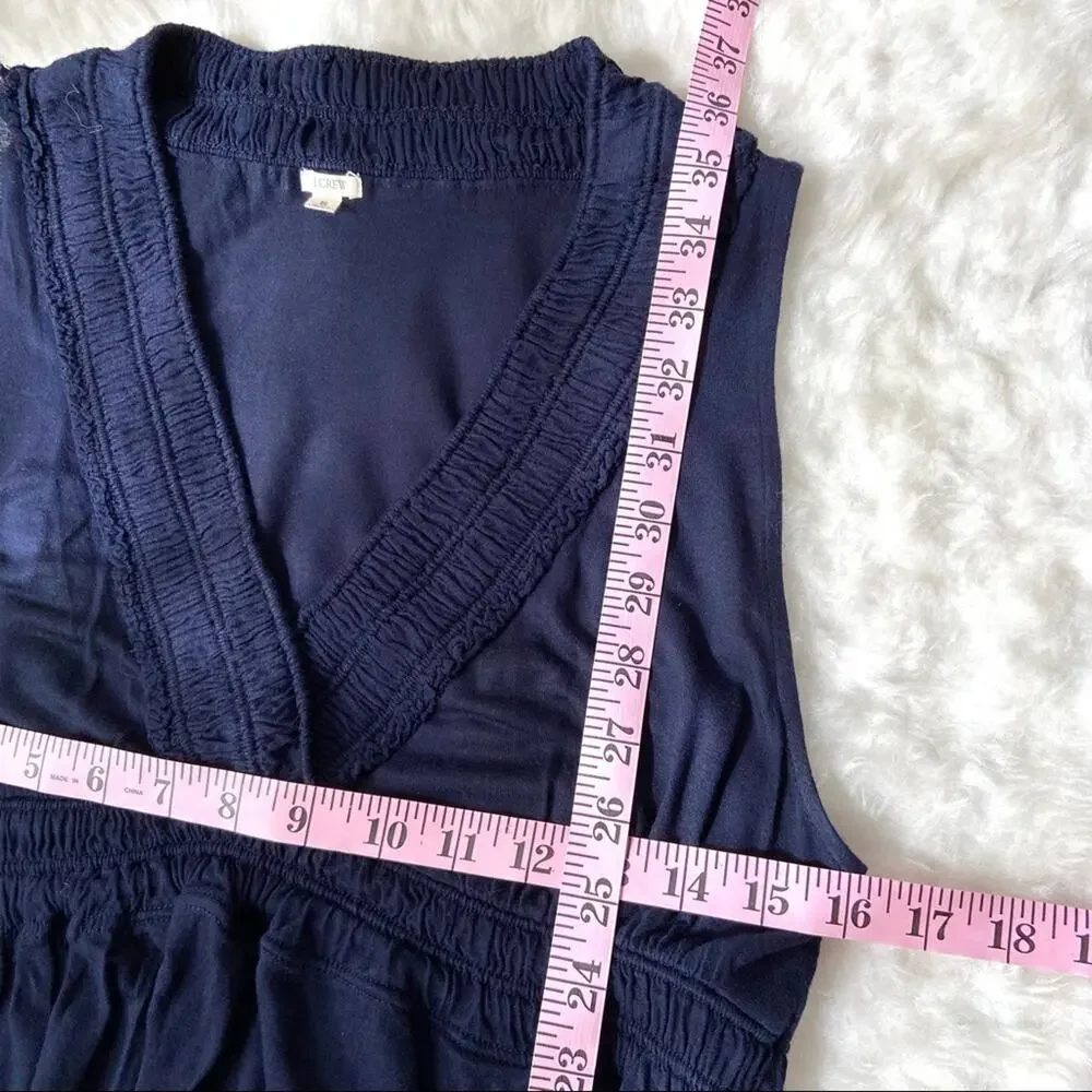 J. Crew Navy Tank Dress Size Small